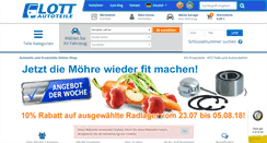 Desktop Screenshot of lott.de